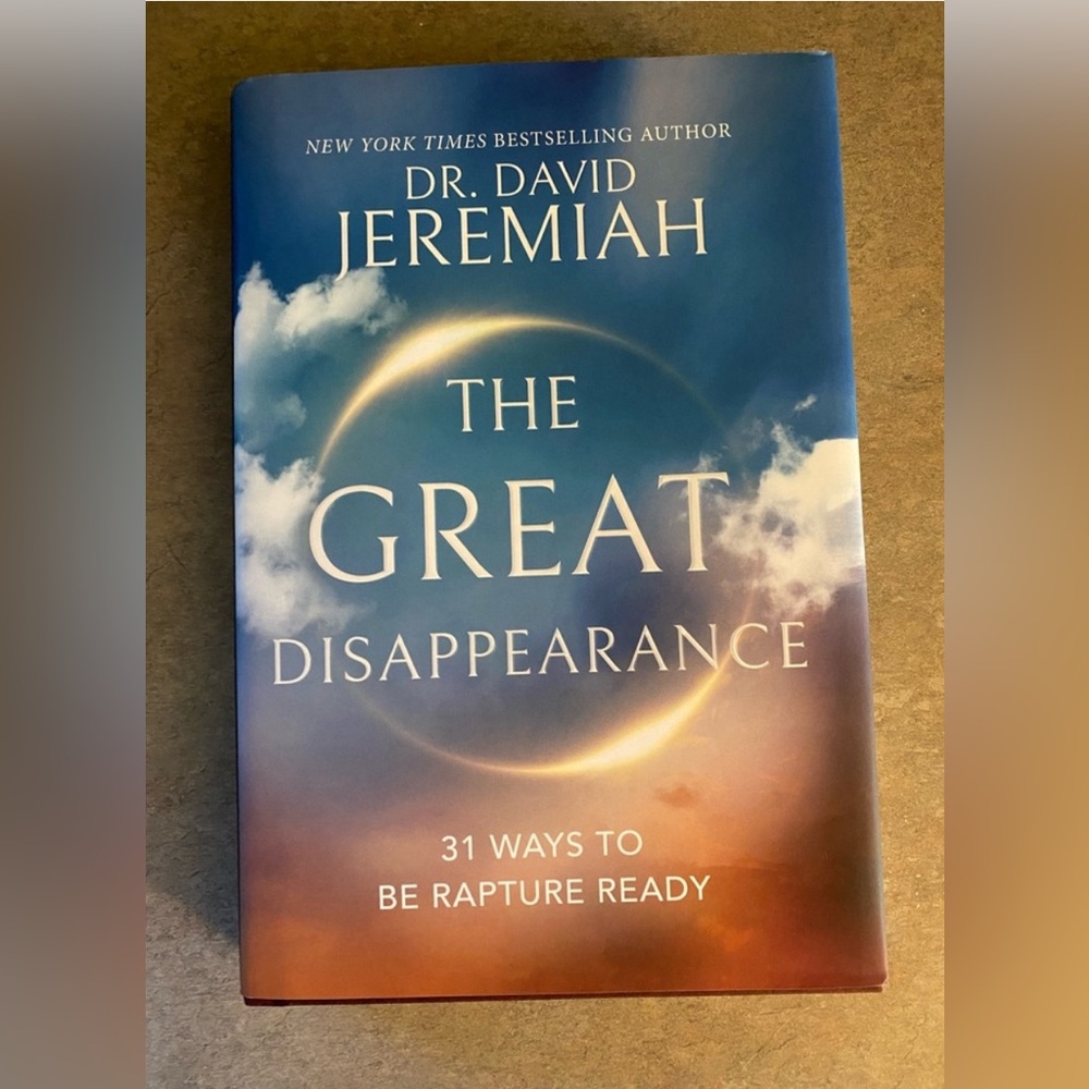 🛍️3 for $20🛍️The Great Disappearance by Dr. David Jeremiah Hardback Book